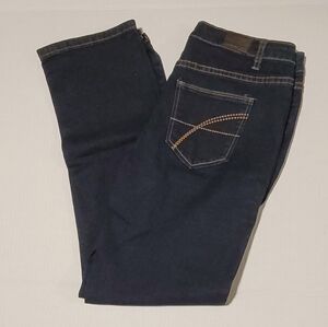 Bluenotes ~ 29x28 Slim Straight Dark Blue Jeans